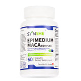 Epimedium Maca Compound Capsules with Cordyceps, Oyster & Ginseng Vitality & Wellness Supplement - 60 Capsules