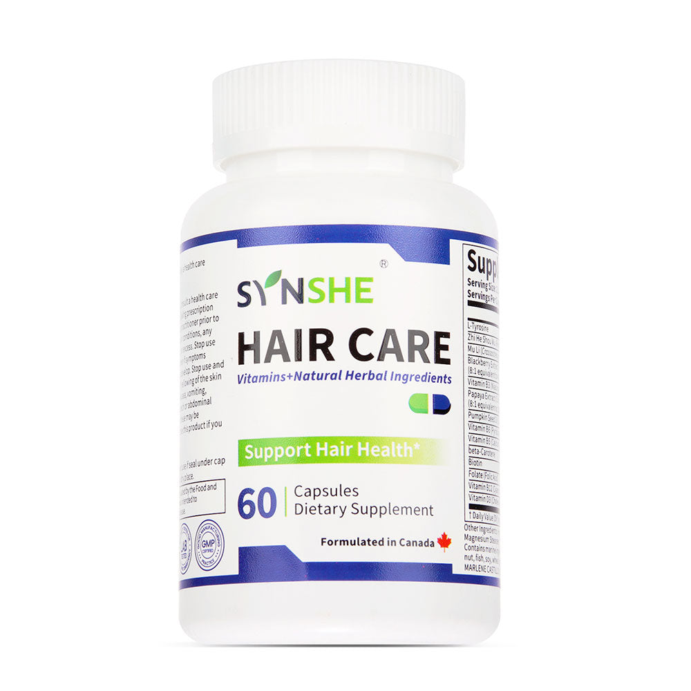 Biotin Complex with Vitamin B for Hair Growth & Skin Health - Anti-Hair Loss Supplement - 60 Capsules