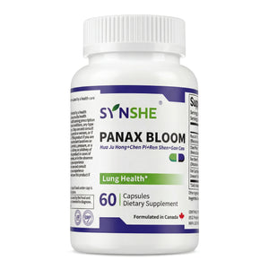 Panax Bloom Premium Lung Health Supplement - Panax Ginseng with Hua Ju Hong & Aged Chen Pi Extract - Daily Respiratory Function & Immune Support for Adults