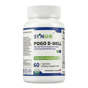 Pogo D-well Natural Digestive & Gut Health Supplement - Traditional Herbal Formula for Healthy Digestion & Daily Gastric Wellness - Supports Normal Digestive Function for Adults