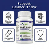 Pogo D-well Natural Digestive & Gut Health Supplement - Traditional Herbal Formula for Healthy Digestion & Daily Gastric Wellness - Supports Normal Digestive Function for Adults